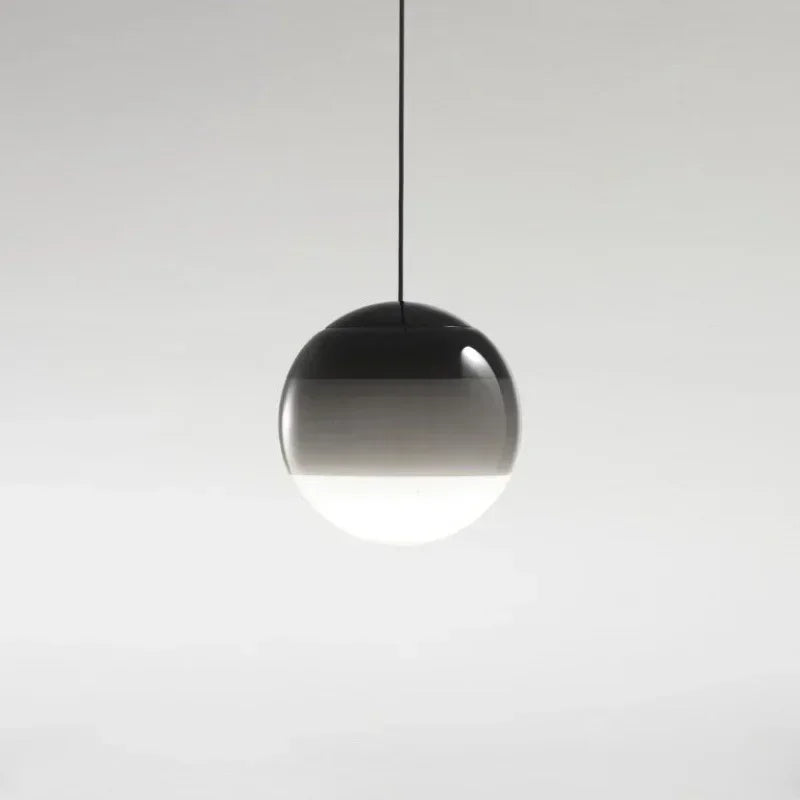 Gradient Colorful Pendant Light LED Modern Chandelier Hanging Lamps For Bedroom Living Rooms Indoor Lighting