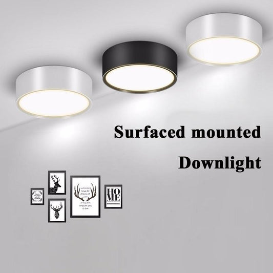 Led Downlights Surface Mounted 5W 10W 15W Down Light Modern Led Spot lights For Living room 110V 220V Spot Led Light Fixture
