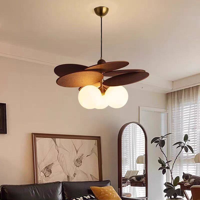 Restaurant Chandelier Wabi Sabi Style Dining Table Bar Lighting Bedroom Homestay Decoration Chandelier