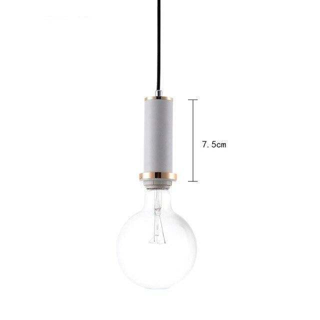 Nordic Macarons Pendant Lights E27 LED Modern Creative Hanging Lamp Design DIY For Bedroom Living Room Kitchen Restaurant