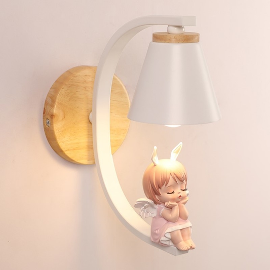 Children's Room Cartoon Wall Lamp Small Living Room Bedroom Bedside Lamp Corridor Wall Light