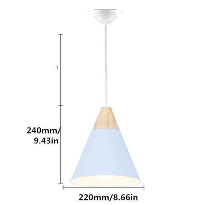 Pendant Lights Lustres Abajur Pendant Lamp Luminaire Hanglamp Colorful Aluminum Lamp Shade For Home Lighting Dining Room Lampsha