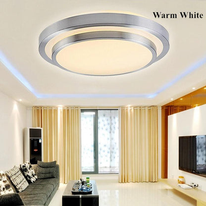 LED Ceiling Light 2.4G Wireless Remote Touch Control 12W 24W 36W SMD5730 RGB 5050 Colorful Dimming Lights