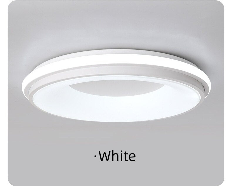 Nordic LED Ceiling Light Originality Macaron Circular Color Modern Ceiling Lamp Balcony Bedroom Study Room Aisles Home Lighting
