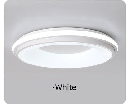 Nordic LED Ceiling Light Originality Macaron Circular Color Modern Ceiling Lamp Balcony Bedroom Study Room Aisles Home Lighting