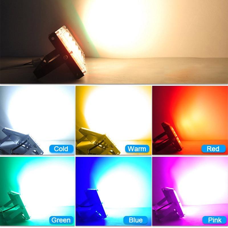 LED Flood Light 50W 100W 150W 200W Floodlight  AC  LED street Lamp waterproof IP65 outdoor Lighting led cob spotlight
