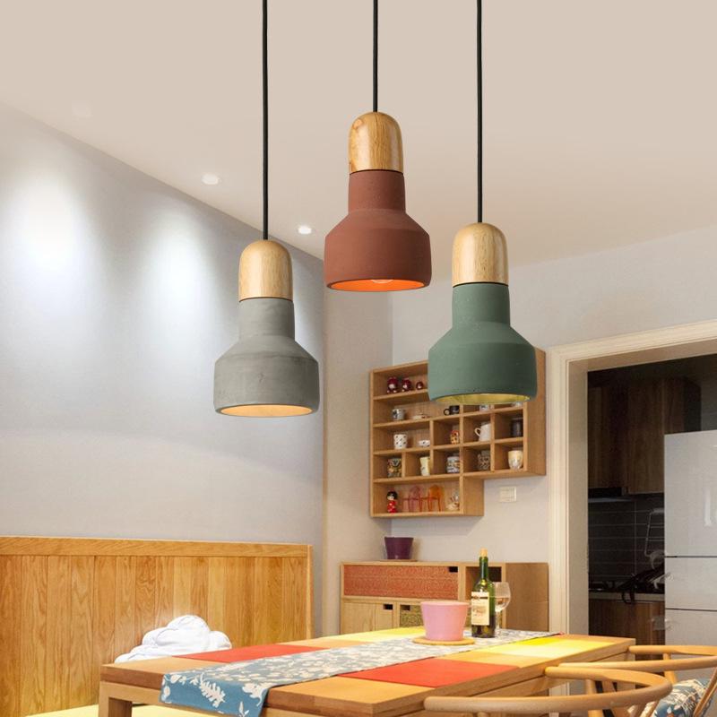 Loft Industrial Retro Nordic Chandelier American Country Personality Creative Cement Chandelier