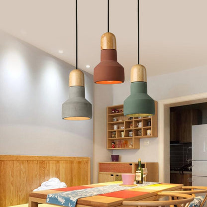 Loft Industrial Retro Nordic Chandelier American Country Personality Creative Cement Chandelier