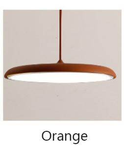 Modern Art Design LED Pendant Light UFO Round Plate Suspension Lamp For Dining Room Living Room Bedroom Table Study Hanging Lamp