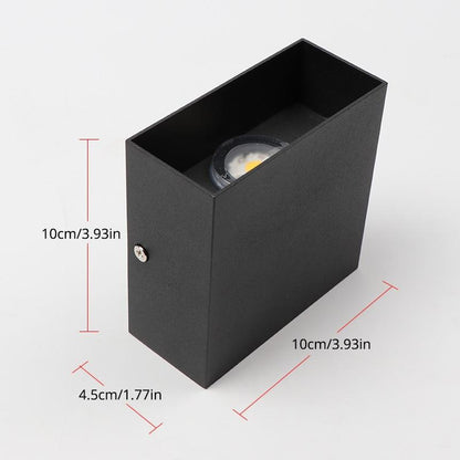 Indoor Wall Lamp 6W/10W LED Dimmable Wall Light Aisle Stair Decorate Lighting Fixture Bedroom Bedside Lamp Aluminium