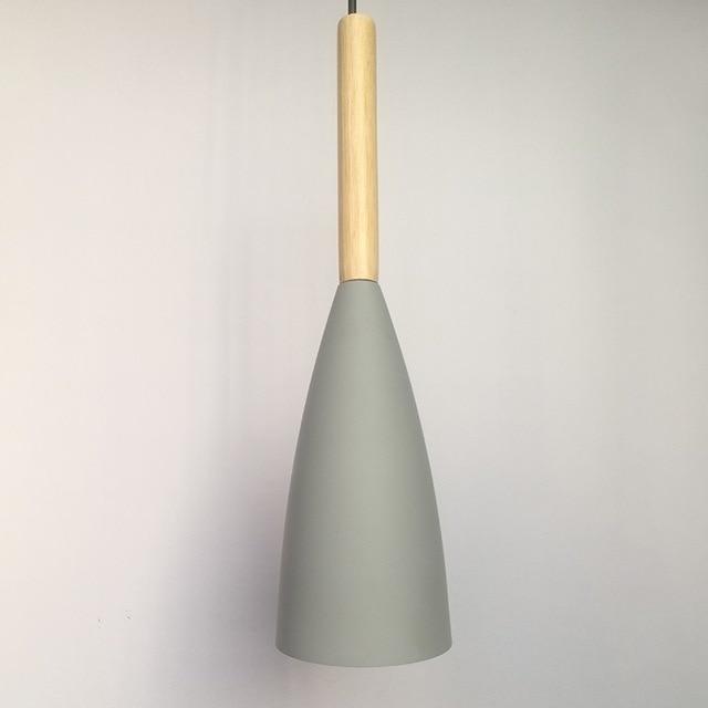 Wood Pendant Lights E27 LED Modern Hanglamp Nordic Lamp Living Room Restaurants Kitchen Dining Bar Droplight