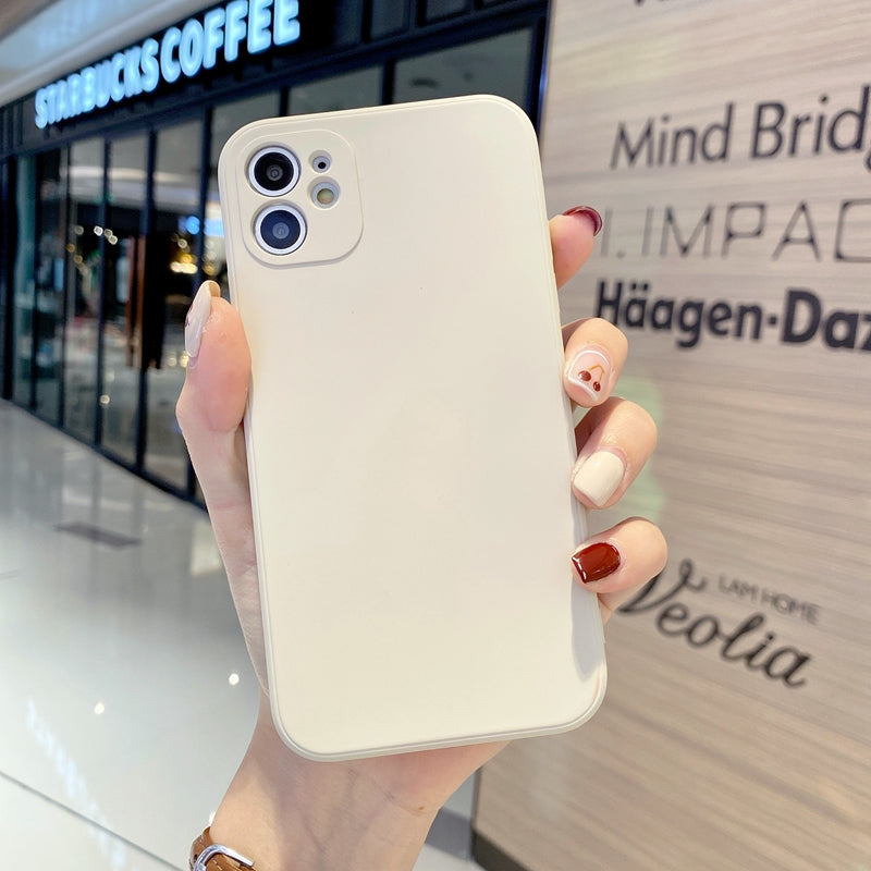 New Camera Protection Silicone Phone Case For iPhone 11 12 13 Pro Max 6 6s 7 8 Plus XR X XS MAX SE 2020 Mini Case Cover Cases