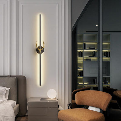 Led Long Wall Lamp Modern Minimalist Background Wall Lamp