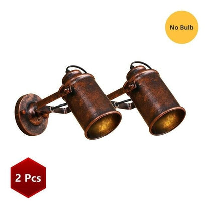 Vintage Wall Lamp Industrial light wall sconc,Plug with push button switch,Retro light wall,bedroom living room aisle lighting