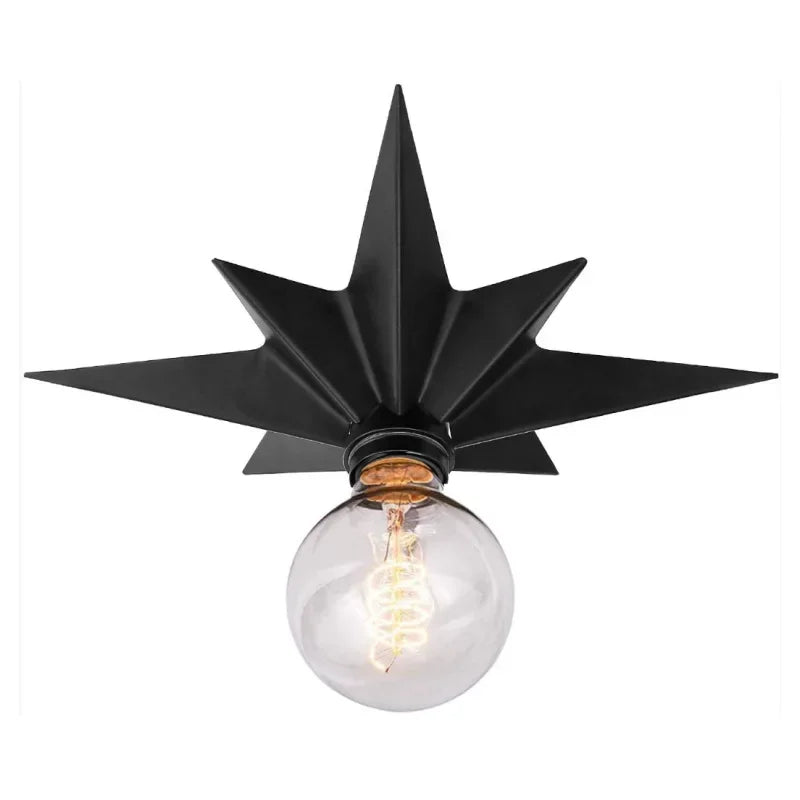 Creative Star Wall Lamp LED Wall Lamp for Luxury Living Room Bedroom Bedside Hotels Background