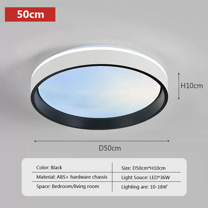 Minimalist Bedroom LED Ceiling Light Creative Blue Sky Chandelier Living Room Dining Room Lighting