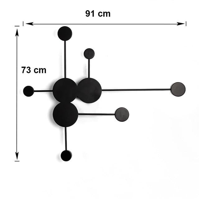 Postmodern wall lamp simple led living room wall lamp bedroom bedside creative aisle hotel exhibition hall corridor lighting