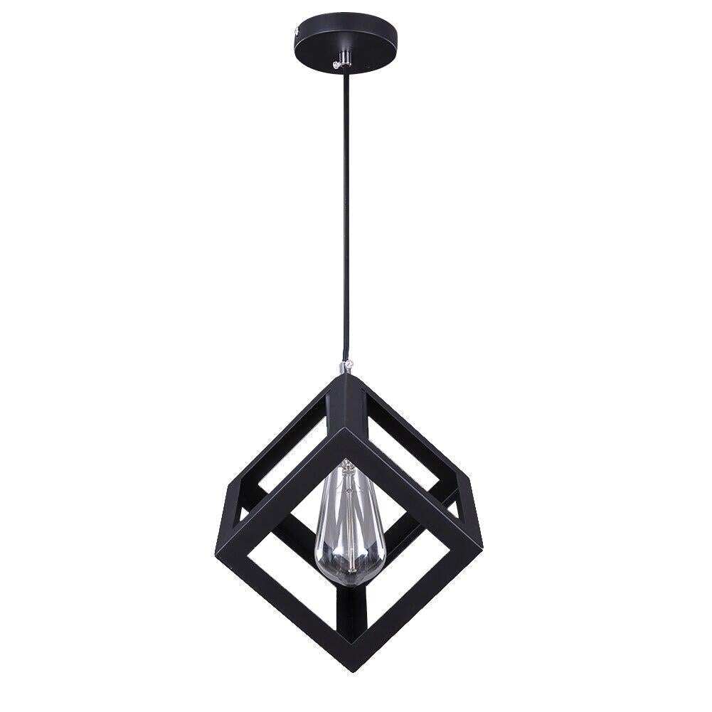 Carbon Steel Bedroom Dinning Room Pendant Lamp E27 Industrial Vintage Lamparas For Home Lighting