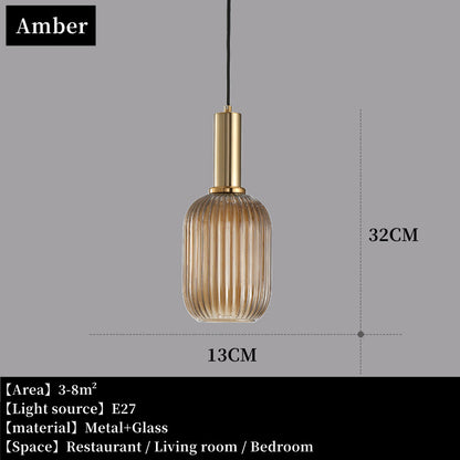Luxury Modern Nordic Style Hanging Lamp LED Pendant Lights Interior Lighting Fixtures For Restaurant Chandelie Bar Decoration