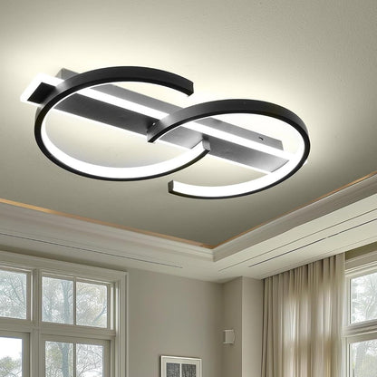 Art Design Dimmable led Ceiling Light Simple Remote Control Ceiling Lamps Surface Mounted LED Ceiling Lighting 220v 35w