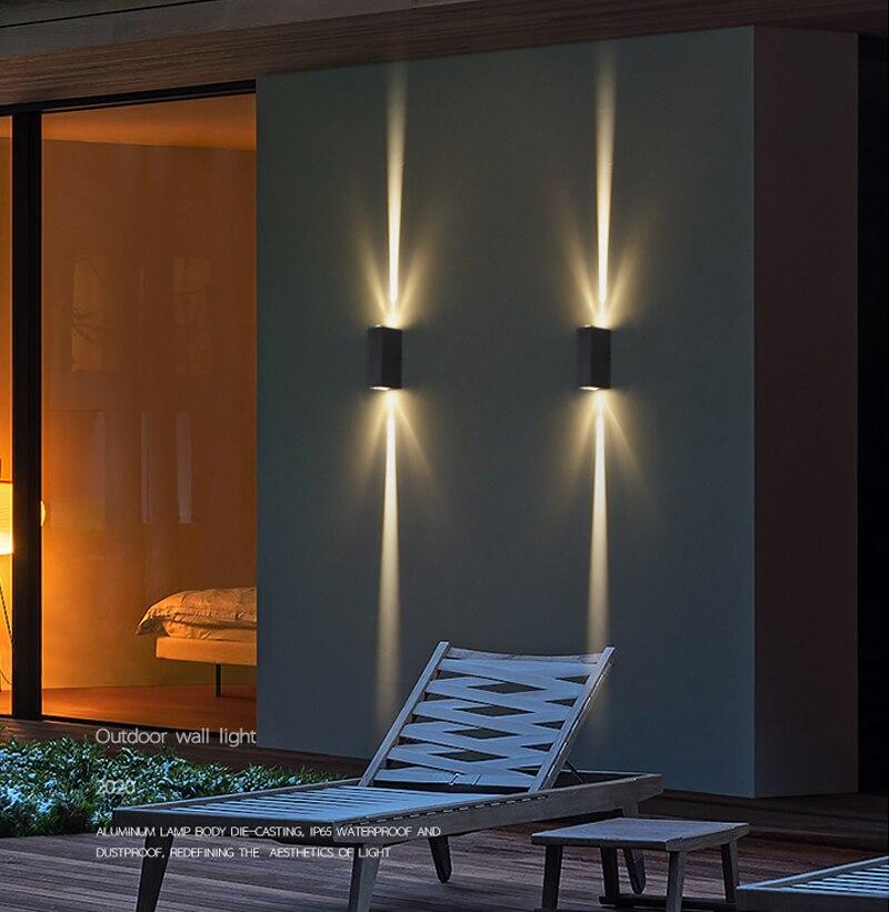 Led wall lamp bedside lamp bedroom living room wall lamp modern simple creative corridor hotel cross star wall light