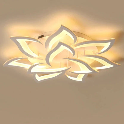 Acrylic Ceiling Lamp Living Room Kitchen Bedroom Modern Remote  Control  Colorful Atmosphere Ceiling Light  Fixture Deco