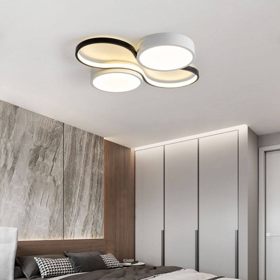 LED Ceiling Light Circular Bedroom Light Nordic Modern Minimalist Gold Light Luxury Style Room Lighting Fixtures