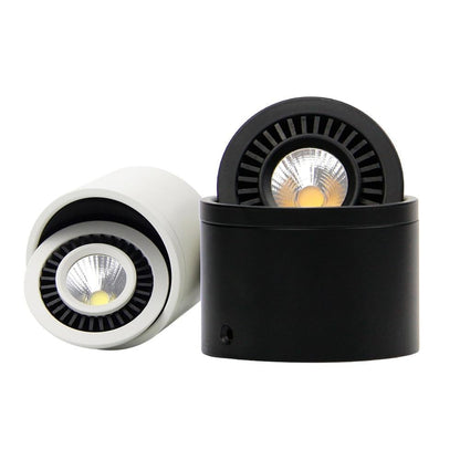 Dimmable Surface Mounted LED COB Downlight 360 Degree Rotating LED Spot Light 15W/9W/7W/5W Ceiling Lamp with LED Driver