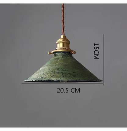 Nordic Restaurant Chandelier Retro Simple Modern Bedroom Study Room Homestay Designer Hand-Painted Dining Table Bar Desk Lamp