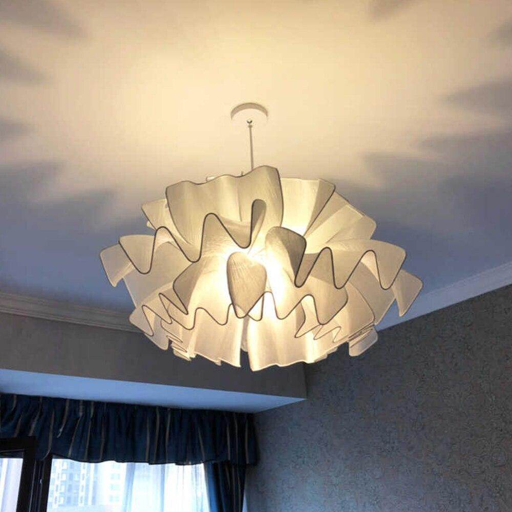 Nordic Creativity Pendent Lights Led Modern Luminaire Hanging Lamp Home Decor Warm Lighting Fixture for Bedroom Living Room