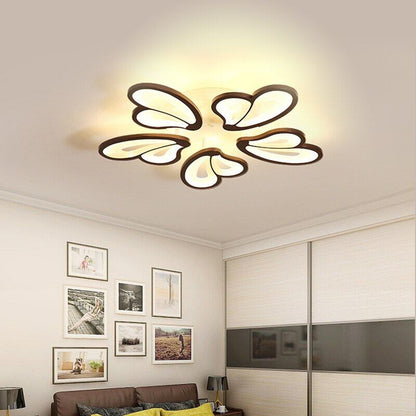 Black LED Ceiling Lights For Living Room Modern Indoor Home Decor Bedroom Plafon Lighting Kitchen Fixtures Acrylic Lamps Shade