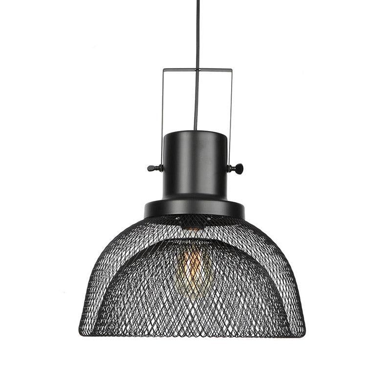 American Retro Iron Mesh Chandelier
