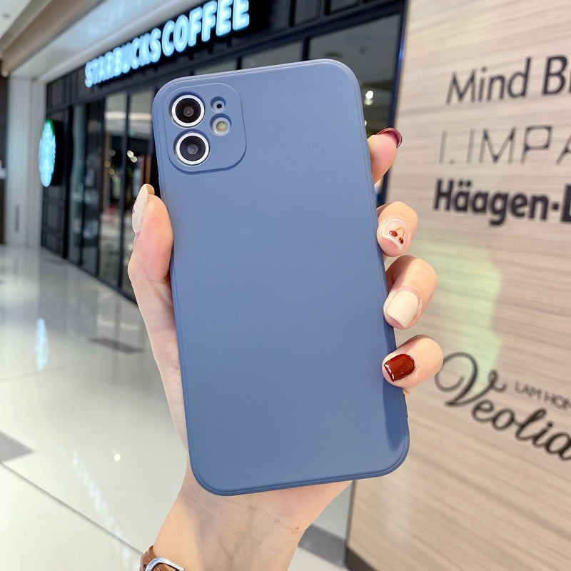 New Camera Protection Silicone Phone Case For iPhone 11 12 13 Pro Max 6 6s 7 8 Plus XR X XS MAX SE 2020 Mini Case Cover Cases