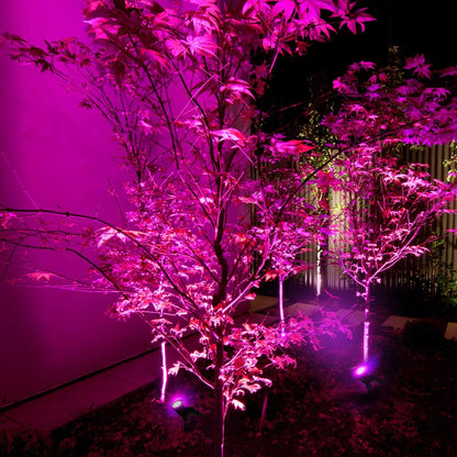 Solar Powered 4/7 LED Lamp Adjustable Solar Spotlight In-Ground IP65 Waterproof Landscape Wall Light Outdoor Lighting