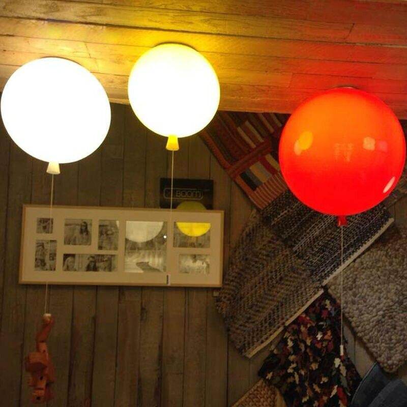 Pendant Lights Modern Simplicity Novelty Color Balloon Shape Home Restaurant Living Room Lighting Children Bedroom Lamp
