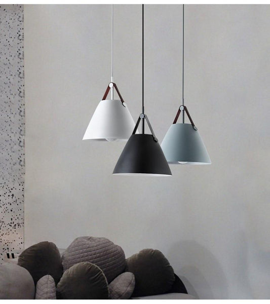 Nordic Modern Pendant Lights Kitchen Lamp Vintage Hanglamp For Loft Ceiling Living Study Dining Room LED Lighting Home Decor