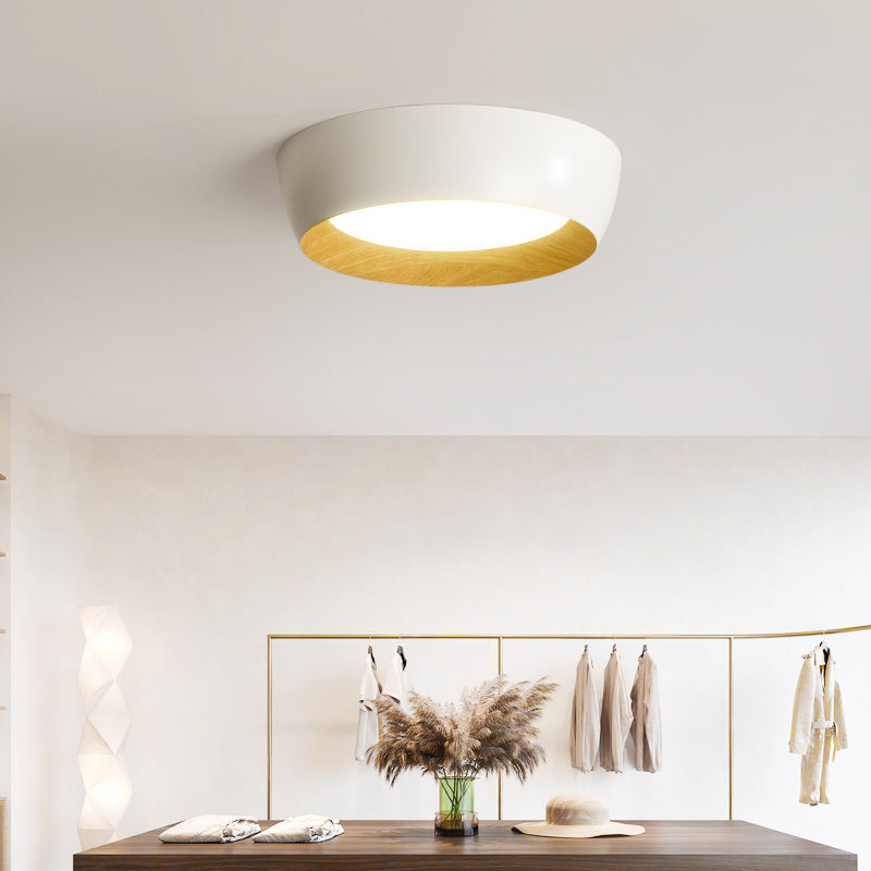 Nordic LED Ceiling Lights For Living Room Bedroom Corridor Luminaire White Black Gray lamp ping lustres e pendentes