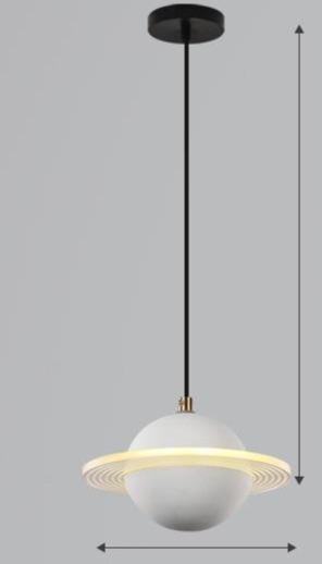 Planet Chandelier Creative Personality Restaurant Bar Simple Bedside Lamp