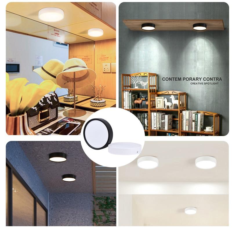 Surface Mounted Led Downlight Led Spot Lights 5W 10W 15W  Round Downlights Down Lights Lighting Fixture for Home