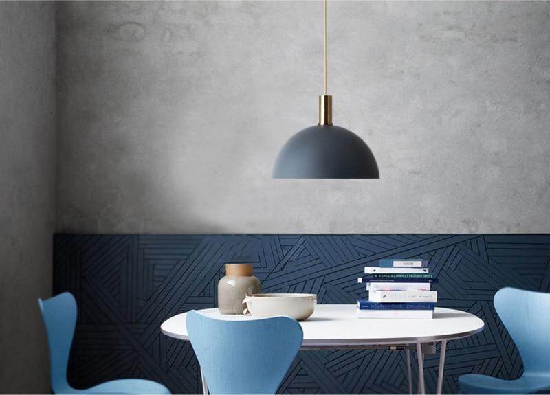 Nordic Loft Simple Pendant Lights E27 LED Modern Creative Hanging Lamp Design DIY For Bedroom Living Room Kitchen Restaurant