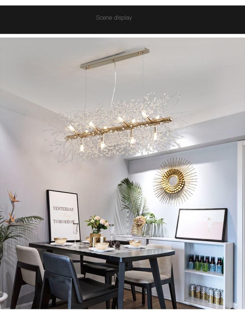 Modern Kitchen Island Pendant Light Inspiring Dandelion Dining Table Hanging Lamp Counter Suspension Lighting Fixture