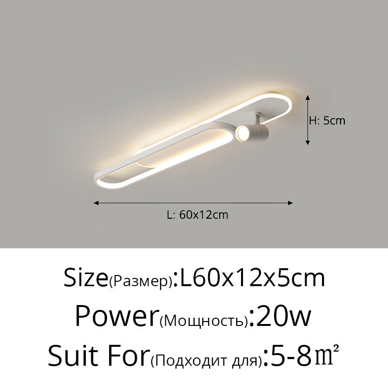 Simple Led Ceiling Lights With Spotlight Modern Ceiling Lamp Home Indoor Decor Lighting Lamp