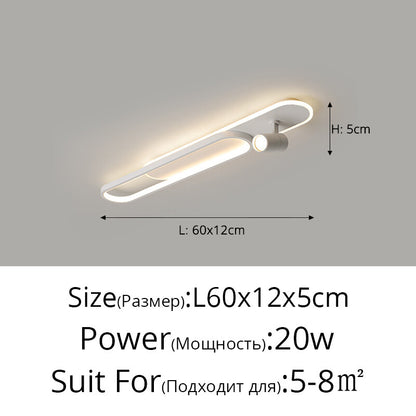 Simple Led Ceiling Lights With Spotlight Modern Ceiling Lamp Home Indoor Decor Lighting Lamp