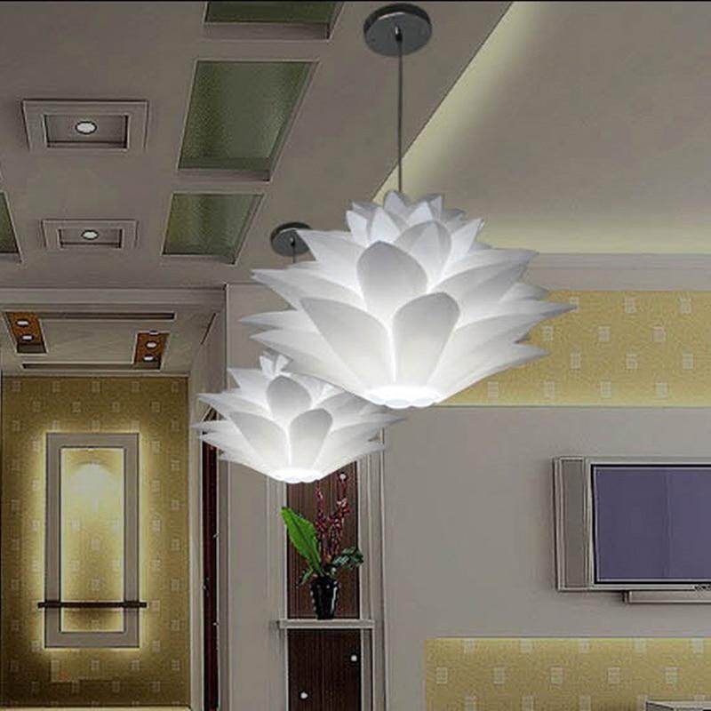 DIY PP lotus chandelier living room bedroom study restaurant cafe bar club chandelier personalized decorative lights