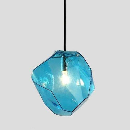 Modern Minimalist Pendant Lights Creative Colorful Glass Pendant Lamps Restaurant LED Lamps Indoor Home Lighting
