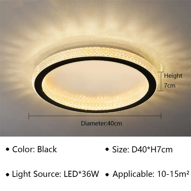 Modern LED Ceiling Lamp For Bedroom Living Dining Study Hotel Hall  Chandelier Indoor Home Decoratioan Lighting Fixture Luster