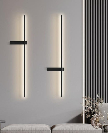 Long Wall Lamp Background Line Wall Lamp
