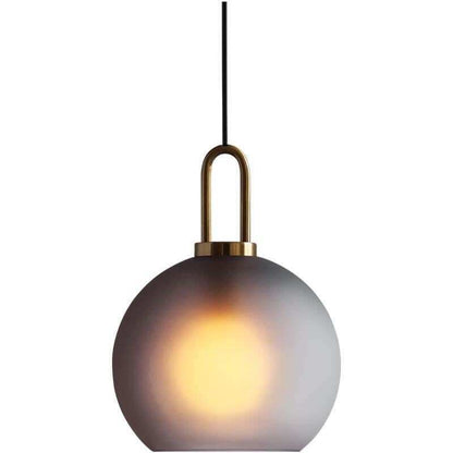 Nordic Modern Simple Glass Ball LED E27 Pendant Lights Interior Lighting Lamps Restaurant Bedroom Stair Decoration Hanging Light
