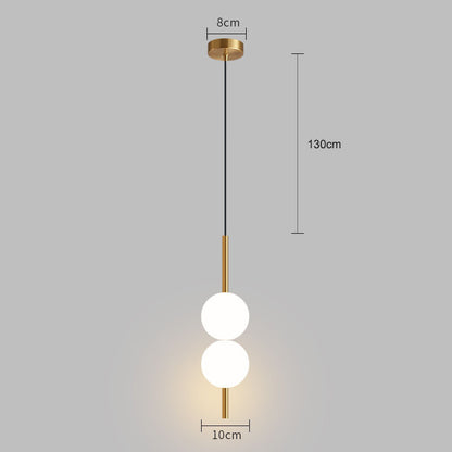 Bedside Pendant Lights for Bedroom Nordic Pendant Lamp for Kitchen Island Restaurant Dinning Room LED Lighting