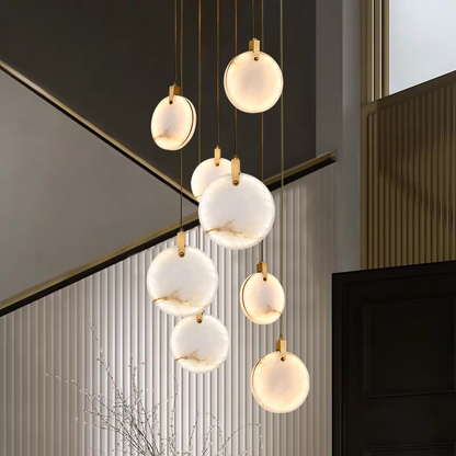 Modern Marble Pendant Lamp Living Room Bedroom Bedside Dining Room Staircase Kitchen LED Lighting